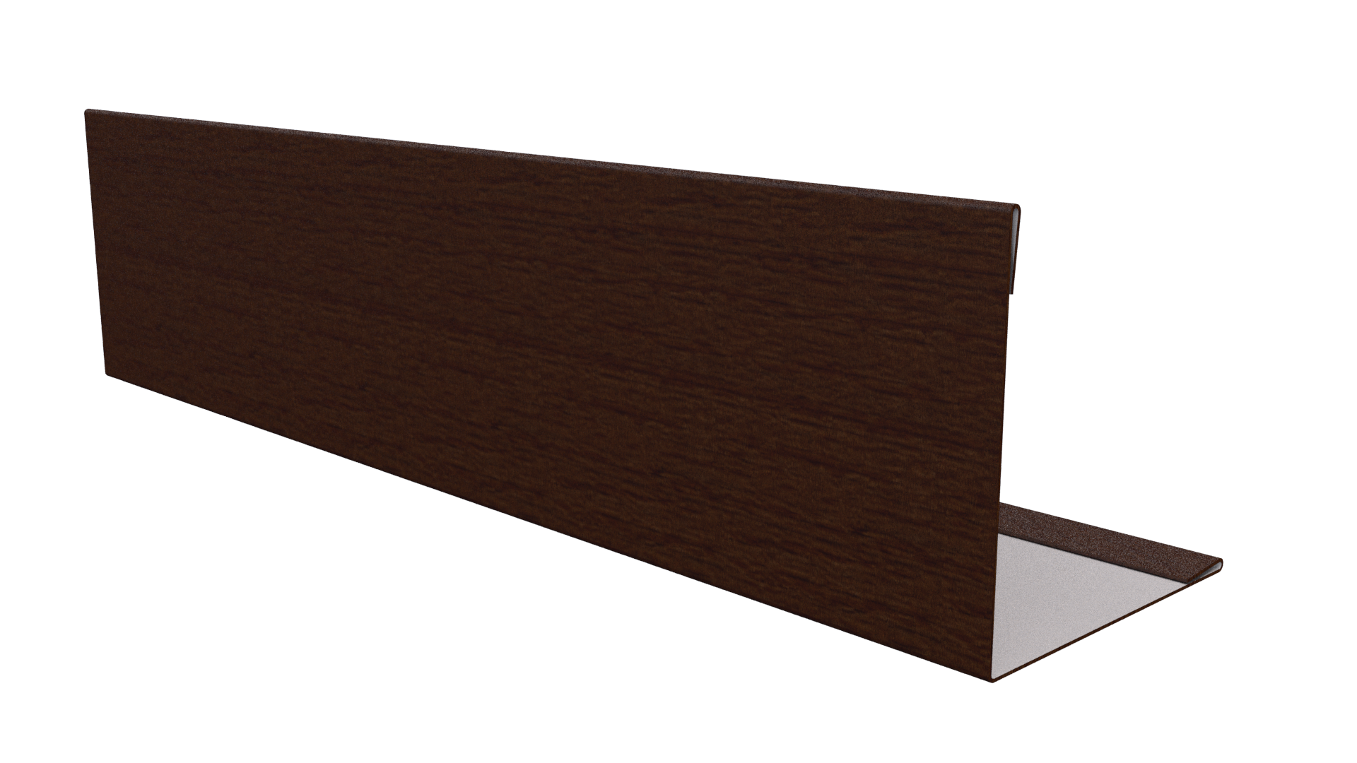 Планка завершающая 10x50x50x10 мм, Золотистый дуб 3D
