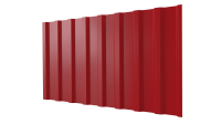Профнастил С20B 1150/1100x0,65 мм, 3020 транспортный красный глянцевый