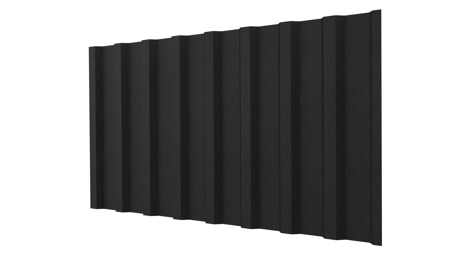 Профнастил С20B 1150/1100x0,45 мм, Картэн тёмный