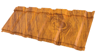 Профиль Пегас 1195/1130x0,45 мм, Золотистый дуб 3D