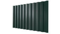 Профнастил С21 1051/1000x0,3 мм, 6005 зеленый мох глянцевый