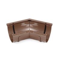 Угловой элемент внешний 125 мм, RAL 8017