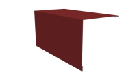 Угол наружний 100x100x2000 мм, 3011 коричнево-красный глянцевый