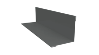 Угол внутрений 50x50x2000 мм, 7005 мышино-серый глянцевый