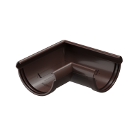 Угловой элемент желоба 90⁰, 8017 шоколад