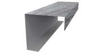 Декоративная накладка угловая 20x60x60x20 мм, Морион 3D