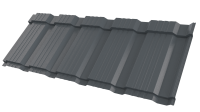 Профиль Пегас 1195/1130x0,4 мм, 7011 железно-серый глянцевый