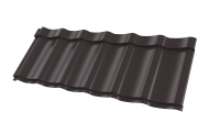 Профиль Феникс 1180/1100x0,45 мм, 8019 серо-коричневый глянцевый