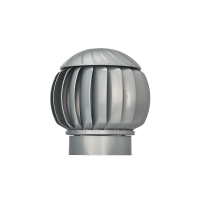 Ротационная вентиляционная турбина, 160 мм, 9022 перламутровый светло-серый