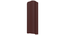 Штакетник М-образный Престиж 118x0,45 мм, 3009 оксид красный матовый