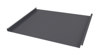 Фальцевая кровля 562/550x0,5 мм, 7024 графитовый серый матовый