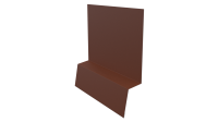 Планка стартовая фальц 135x30x55 мм, 8004 медно-коричневый матовый