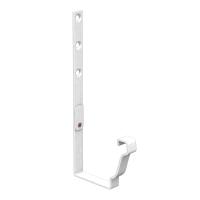 Держатель желоба 120x86 мм, 9003 сигнальный белый