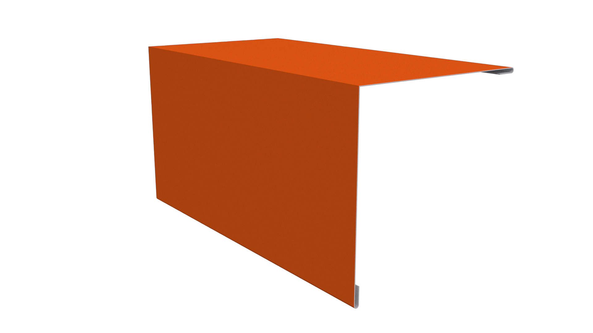 Угол наружный 100x100x2000 мм, 2004 оранжевый глянцевый