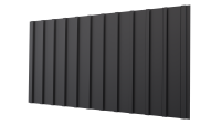 Профнастил С10 1170/1100x0,5 мм, 9005 черный янтарь матовый