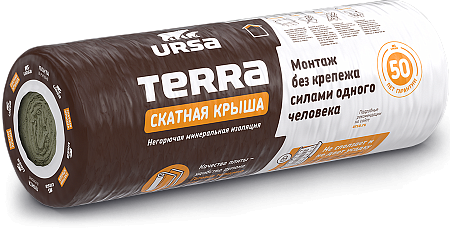Terra 35 QN Скатная крыша 150x1200x3900мм (4,68м2=0,702м3) (1рул)