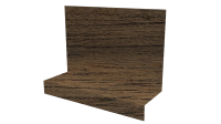 Примывание боковое фальц 25x65x130 мм, Дуб Сантана 3D