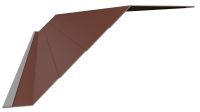 Ламель Юкка 110x0,45 мм, 8004 медно-коричневый матовый