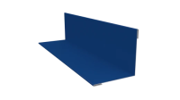 Угол внутрений 50x50x2000 мм, 5005 сигнальный синий глянцевый