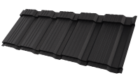 Профиль Пегас 1195/1130x0,45 мм, 9005 черный янтарь матовый