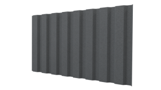 Профнастил С20A 1150/1100x0,6 мм, цинк