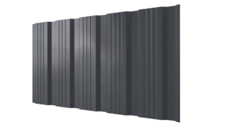 Профнастил К20 1195/1130x0,5 мм, 7011 железно-серый глянцевый