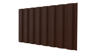 Профнастил С20A 1150/1100x0,45 мм, Золотистый дуб 3D