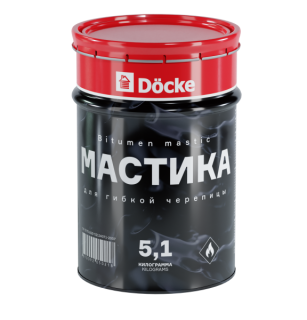 Мастика для гибкой черепицы 5,1кг (5л)