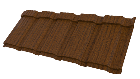 Профиль Пегас 1195/1130х0,45 мм, Дуб Локарно 3D