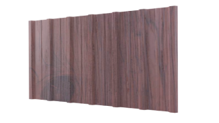 Профнастил НС16 1150/1100x0,45 мм, Античный дуб 3D