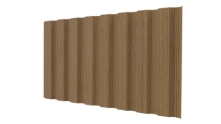 Профнастил С20A 1150/1100x0,45 мм, Орех 3D