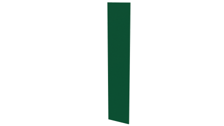 Крепежная планка 10x40x10 мм, 6029 мятно-зеленый глянцевый