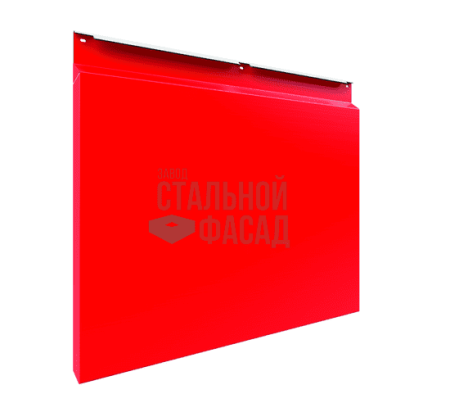 Фасадные кассеты и линеарные панели закрытого типа, порошковое покрытие