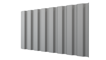 Профнастил С20A 1150/1100x0,45 мм, цинк