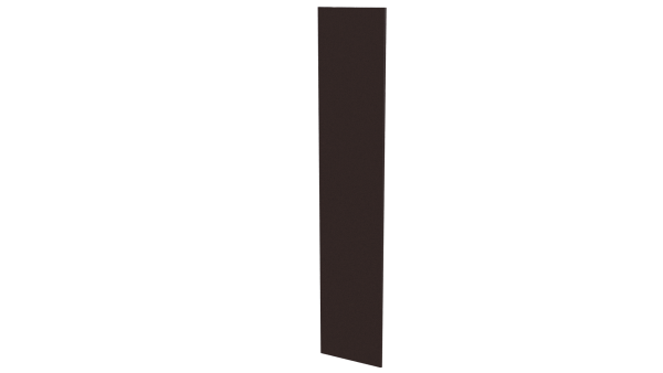 Крепежная планка 10x40x10 мм, 8017 шоколадно-коричневый PUR Pruf