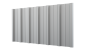 Профнастил НС16 1150/1100x0,55 мм, цинк
