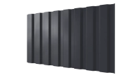 Профнастил С20A 1150/1100x0,7 мм, 7024 графитовый серый глянцевый