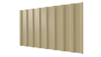 Профнастил С20B 1150/1100x0,45 мм, 1014 слоновая кость глянцевый