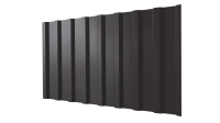 Профнастил С20B 1150/1100x0,65 мм, 8019 серо-коричневый глянцевый
