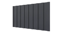 Профнастил С20R 1150/1100x0,5 мм, 7024 графитовый серый матовый