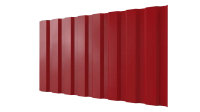 Профнастил С20A 1150/1100x0,7 мм, 3020 транспортный красный глянцевый