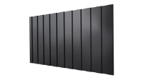 Профнастил С8 1200/1150x0,5 мм, 9005 черный янтарь глянцевый