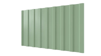Профнастил С20R 1150/1100x0,65 мм, 6019 бело-зеленый глянцевый