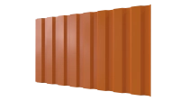 Профнастил С20A 1150/1100x0,45 мм, 2011 насыщенный оранжевый глянцевый