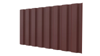 Профнастил С20A 1150/1100x0,5 мм, 3009 оксид красный матовый