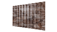 Профнастил С21 1051/1000x0,45 мм, Дикий камень Профнастил С21 1051/1000x0,45 мм, Дикий камень